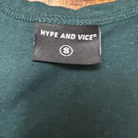 Hype Green Fitted Sleeveless Tank Top - Picture 6 of 9